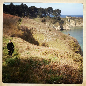 Randonnée sur les chemins côtiers à Belle-Ile