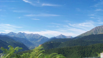 Vue sur les Pyrénées