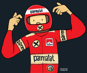 Niki Lauda by Muneta & Cerracín
