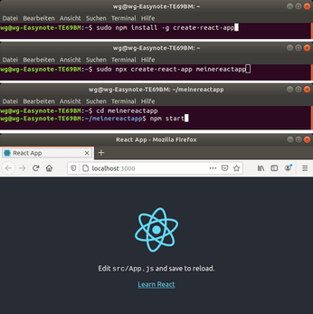 React.js-Tutorial - webtechnologien.com