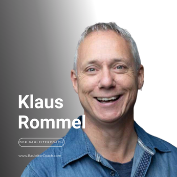 Das Foto zeigt den BauleiterCoach Klaus Rommel