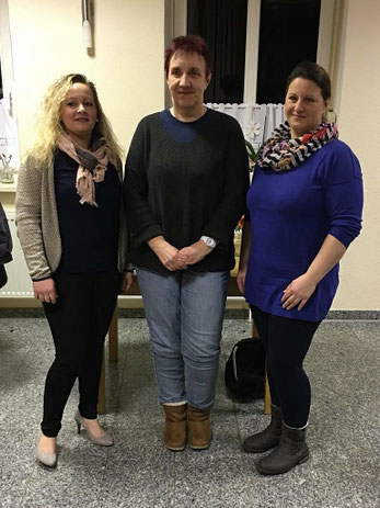 Neu Mitglieder: Juliane Kraus, Almut Sperfeldt & Annekathrin Benecke
