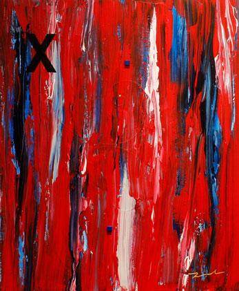 Lucky Marble X 2 500mm×606mm F12 Acrylic, wood 2016