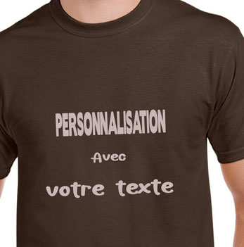 teeshirt personnalisé