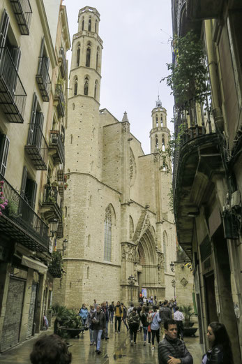 Bild: Basílica de Santa Maria del Mar, Barcelona 