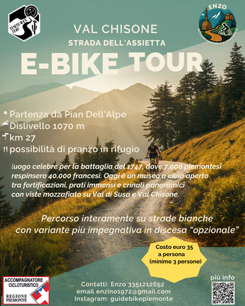 fattibile dal 1° Luglio al 31 Ottobre