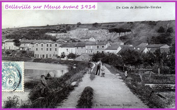 Belleville-sur-Meuse avant 1914 - 