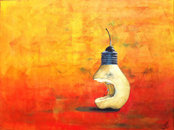 "Energyfood", 2012,  acrylic on canvas, 60x80 cm