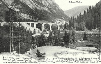 Nr. 4, Verlag von Ant Reinhardt, Photogr. Chur, gestempelt 14. Januar 1903