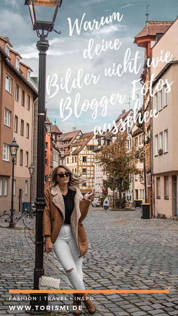 In dem Blogartikel nenne ich dir die Gründe wieso deine Bilder nicht wie die eines Bloggers aussehen.