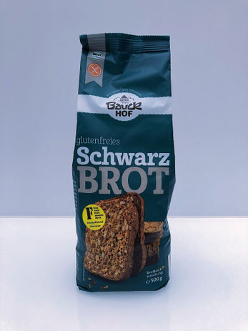 Bauckhof - glutenfreies Schwarzbrot
