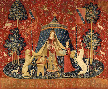 Dictée - La DAME à la LICORNE - Cm1