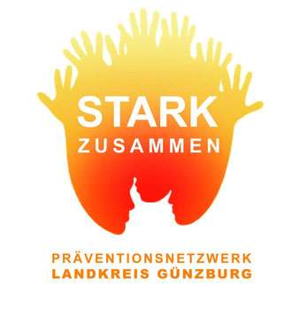 Logo Päventionsnetzwerk Stark Zusammen Landkreis Günzburg 