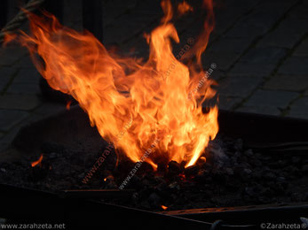 Offene Feuerflamme