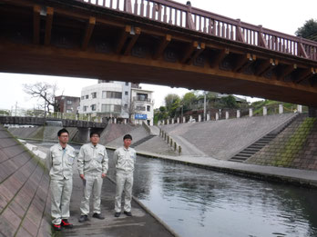 リナシティの木橋