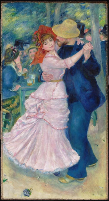 Pierre-Auguste Renoir, Dance at Bougival, 1883, Boston, Museum of Fine Arts.