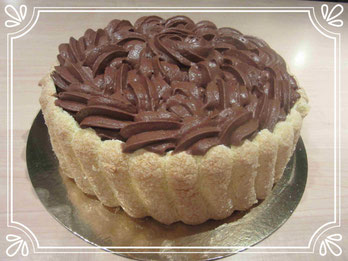 Recette de la charlotte vanille chocolat 