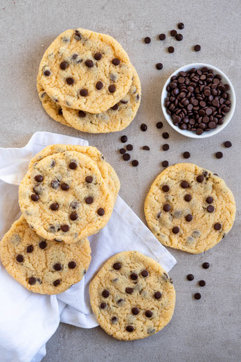 double chocolate cookies, schokolade, kekse