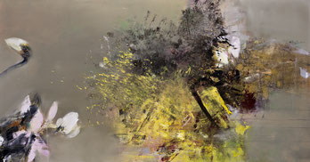 恍隔一世 OUT OF SIGHT 93X175CM 布面油画  OIL ON CANVAS 2012