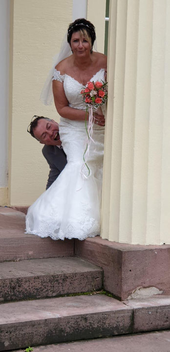 Hochzeit und Freie Trauung im Rohrbacher Schlösschen. Foto: Nina Zwaller.