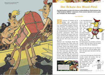 Digedon Heft Nr. 17, Februar 2020, Cover Jan Suski, Digedags, MOSAIK Hannes Hegen, Fanzine