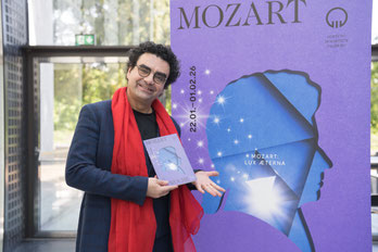 ©  Intendant und Regisseur Rolando Villazón bei der Programmpräsentation der Mozartwoche 2026. Foto: Wolfgang Lienbacher