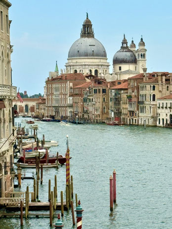 Mein Lieblingsblick - von der Ponte dell´Accademia zur Basilica Santa Maria delle Salute