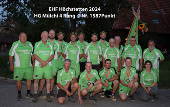 Dorfleist Mülchi - Eidgenössische Hornusserfeste 2024 Mülchi 4. Rang