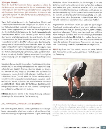 Robert Rath Hip Hinge Personaltraining Dead Lift  Kreuzheben Rudern Kniebeugen Assessment Screen