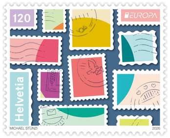 Briefmarken 70 Jahre EUROPA-Marke – Vereint in Einzigartigkeit © Post CH Netz AG