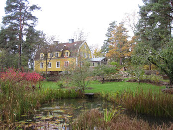 Furugården – View of building and garden 