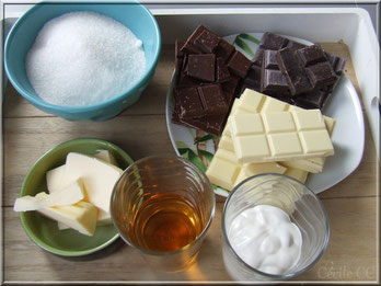ingredient pour faire des truffes au cognac