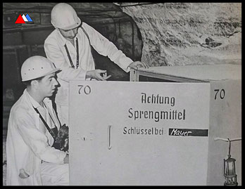 Betriebschutz Lagercontrolle sprengmittel (1968) collectie auteur.