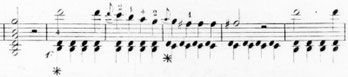 F. Carulli: Seconde Suite à la Méthode de Guitare ou Lyre, 1814, S. 30.