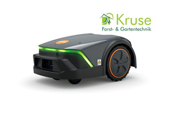 Selbständiges Abarbeiten des Mähplans mit stetigem Zugriff auf iMOW® über Mobilfunkbei, Automower bei Kruse Gartentechnik in Petershagen