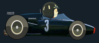Graham Hill by Muneta & Cerracín
