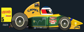 Michael Schumacher by Muneta & Cerracin