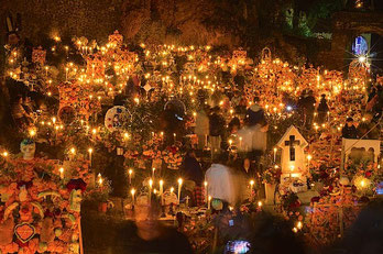 dictee-dia-de-los-muertos-bougies