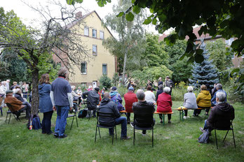 Konzert Taranta Djus im Klostergarten von St. Rita, Festival 2021, Foto: 