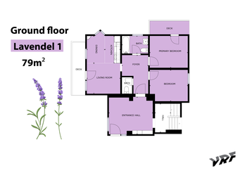 Sketch of our apartment Lavender I