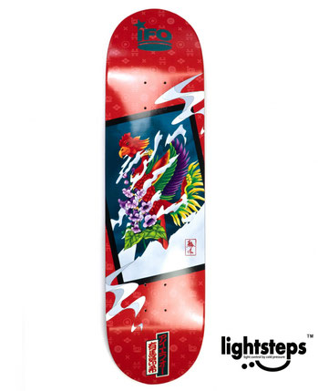 xola, shora, ifo, phoenix, IFOSKATEBOARD, hanafuda, rinpaeshidan, lightsteps, illustration, ufo, ifo