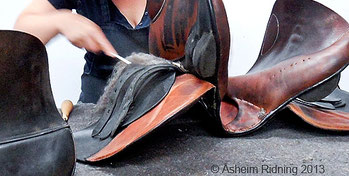 Saddlefitting and saddles near Bergen, Norway