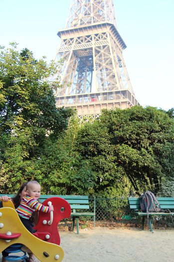 Paris Playground Eiffel Champs de Mars