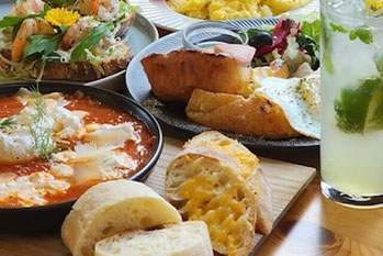 Brunchen in Lörrach, badisch-mediterran und mit Specials aus der orientalischen Küche