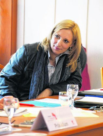 Dr. Daniela De Ridder im Workshop