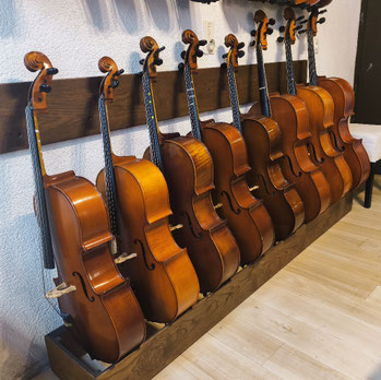 Violoncelles 