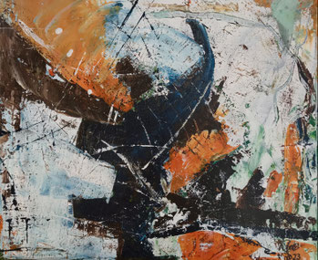 "ohne Titel" , Acryl auf Leinwand , 60x50 cm ,B369