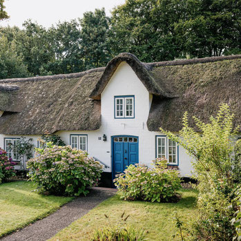 Reetdachhaus in Nordfriesland