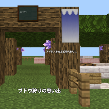 ぶどう狩りの思い出