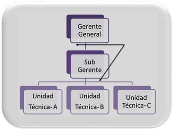 cadena de mando empresarial